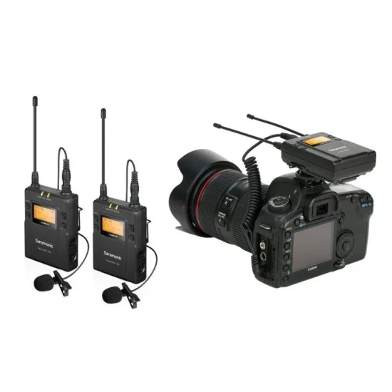 Saramonic Dual Channel UHF Wireless Microphone Kit